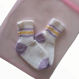 NEW Handmade knitted preemie socks